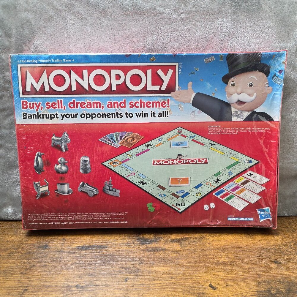 Hasbro Monopoly Board‎ Game - New Sealed